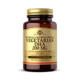 Solgar, Naturally Sourced Omega-3, Vegetarian DHA, 200 Mg, 50 Vegetarian Softgels