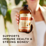 Solgar, Liquid Calcium Magnesium Citrate with Vitamin D3, Orange-Vanilla, 16 Fl Oz