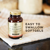 Solgar, Vitamin D3 (Cholecalciferol), 250 Mcg (10,000 IU), 120 Softgels