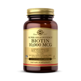Solgar, Super High Potency Biotin, 10,000 Mcg, 120 Vegetable Capsules