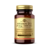 Solgar, Vitamin D3, Natural Strawberry Banana Swirl, 25 Mcg (1,000 IU), 100 Chewable Tablets