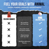 Animal, Creatine Chews, Fruit Punch, 120 Chewable Tablets