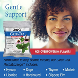 Zand, Herbalozenge Green Tea With Echinacea, 15 Lozenges