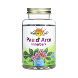Nature's Life, Pau d' Arco Innerbark, 1000 Mg, 100 Vegetarian Capsules
