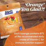 Zand, Immunity, HerbaLozenge Orange C, 80 Lozenges