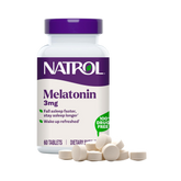 Natrol, Melatonin, 3 mg, 60 Tablets