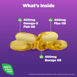 Natrol, Omega 3-6-9 Complex, 60 Softgels