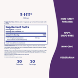 Natrol 5-HTP, 100 mg, 30 Capsules