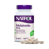 Natrol, Melatonin, 5 mg, 60 Tablets