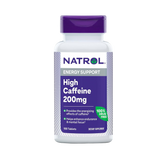 Natrol, High Caffeine, 200 mg, 100 Tablets