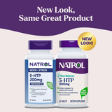 Natrol, 5-HTP Time Release, 200 mg, 30 Tablets