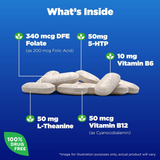 Natrol, Mood Positive 5-HTP, 50 Tablets