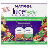 Natrol, JuiceFestiv, 2 Bottles, 60 Capsules Each