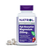 Natrol, High Absorption Magnesium, 60 Chewable Tablets
