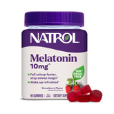 Natrol, Melatonin, Strawberry-Flavored, 10mg, 90 Gummies