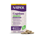Natrol, Cognium Memory, Extra Strength, 400 mg, 60 Tablets