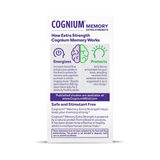 Natrol, Cognium Memory, Extra Strength, 400 mg, 60 Tablets