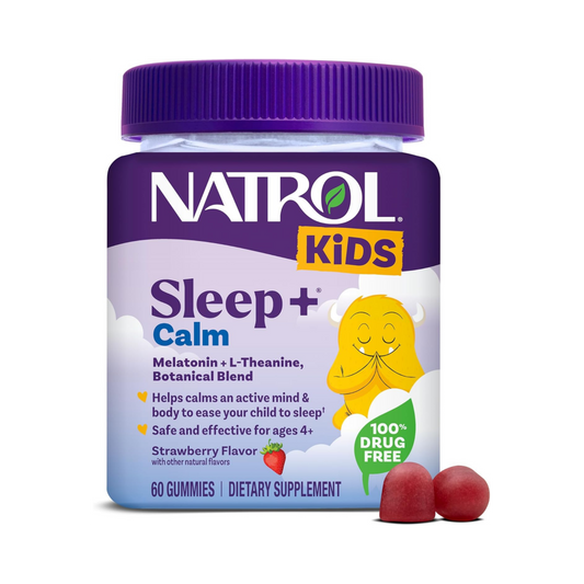Natrol, Kids Sleep+ Calm Sleep, Gummies for Kids, 60 Gummies