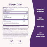 Natrol, Sleep+ Calm Melatonin, 60 Gummies