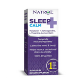 Natrol, Sleep+ Calm, 30 Capsules