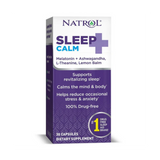 Natrol, Sleep+ Calm, 30 Capsules