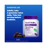 Natrol, Soothing Night, Bedtime Without Melatonin, 50 Gummies