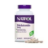 Natrol, Melatonin, 3 mg, 240 Tablets