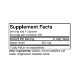 Futurebiotics, Apple Pectin 500 Mg, 100 Capsules