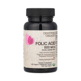 Futurebiotics, Folic Acid From Lemon Peel, 800 Mcg, 120 Organic Vegetarian Tablets