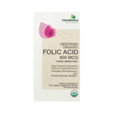 Futurebiotics, Folic Acid From Lemon Peel, 800 Mcg, 120 Organic Vegetarian Tablets