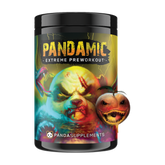 Panda Supplements, Pandamic Pre-Workout, Peach Gummy Rings, 25 Servings
