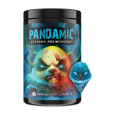 Panda Supplements, Pandamic Pre-Workout, Blue Snow Cone, 25 Servings