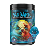 Panda Supplements, Pandamic Pre-Workout, Blue Snow Cone, 25 Servings
