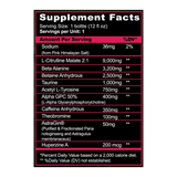 Panda Supplements, Pandamic Ready-To-Drink Pre-Workout, Blue Raz Lemonade, 12 fl oz