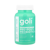 Goli Nutrition, Pre+Post+Probiotics Gummies, 60 Gummies