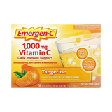 Emergen-C, Vitamin C, Tangerine, 1,000 Mg, 30 Packets, 0.33 Oz