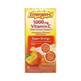 Emergen-C, Vitamin C, Super Orange, 1,000 Mg, 30 Packets, 0.32 Oz