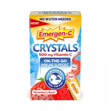 Emergen-C Crystals On-The-Go, Strawberry Burst, 28 Counts
