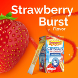 Emergen-C Crystals On-The-Go, Strawberry Burst, 28 Counts