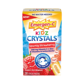 Emergen-C, On-The-Go Immune Support with Vitamin C Powder, Sparkly Strawberry, 28 Counts