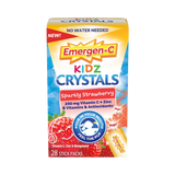 Emergen-C, On-The-Go Immune Support with Vitamin C Powder, Sparkly Strawberry, 28 Counts