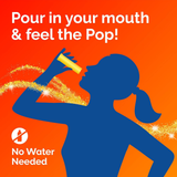 Emergen-C Crystals, On-The-Go Immune Support Supplement with Vitamin C, B Vitamins, Zinc and Manganese, Orange Vitality, 28 Stick Packs