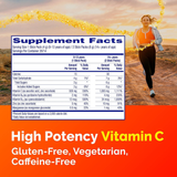 Emergen-C Crystals, On-The-Go Immune Support Supplement with Vitamin C, B Vitamins, Zinc and Manganese, Orange Vitality, 28 Stick Packs