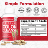Health Plus, Original Colon Cleanse, 200 Capsules