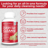 Health Plus, Every Day Cleanse, 90 Capsules