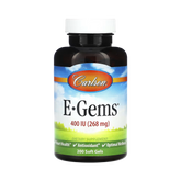 Carlson, E Gems, 400 IU (268 mg), 200 Soft Gels