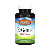 Carlson, E Gems, 400 IU (268 mg), 200 Soft Gels