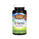 Carlson, E-Gems, 268 Mg, 140 Soft Gels