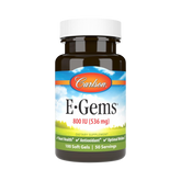 Carlson, E-Gems 800 IU (536 Mg), 50 Soft Gels
