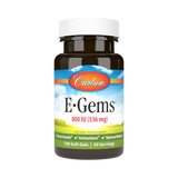 Carlson, E-Gems 800 IU (536 Mg), 50 Soft Gels